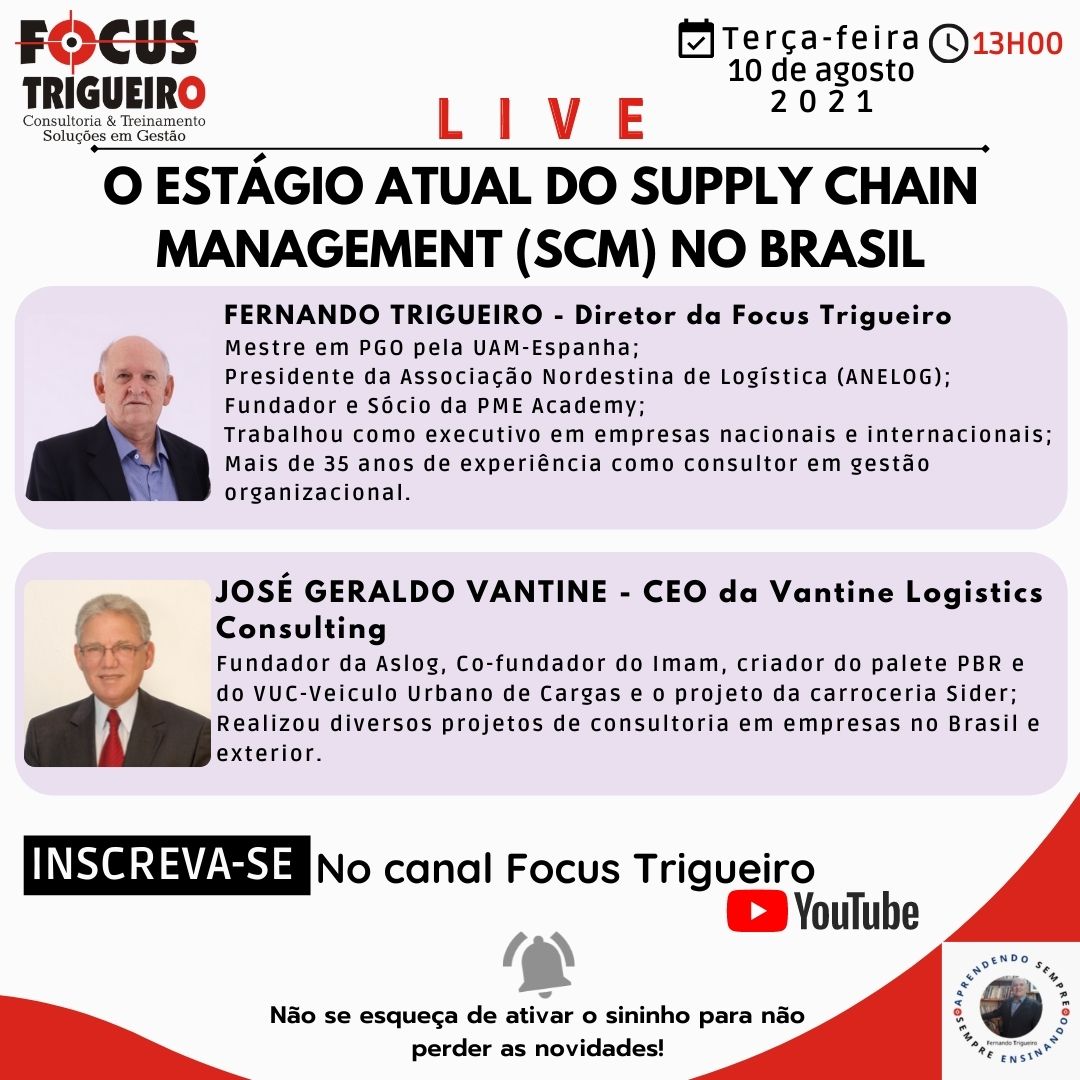 Live: Cenário Atual do SCM no Brasil